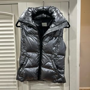 S13 SILVER METALLIC VEST - XS